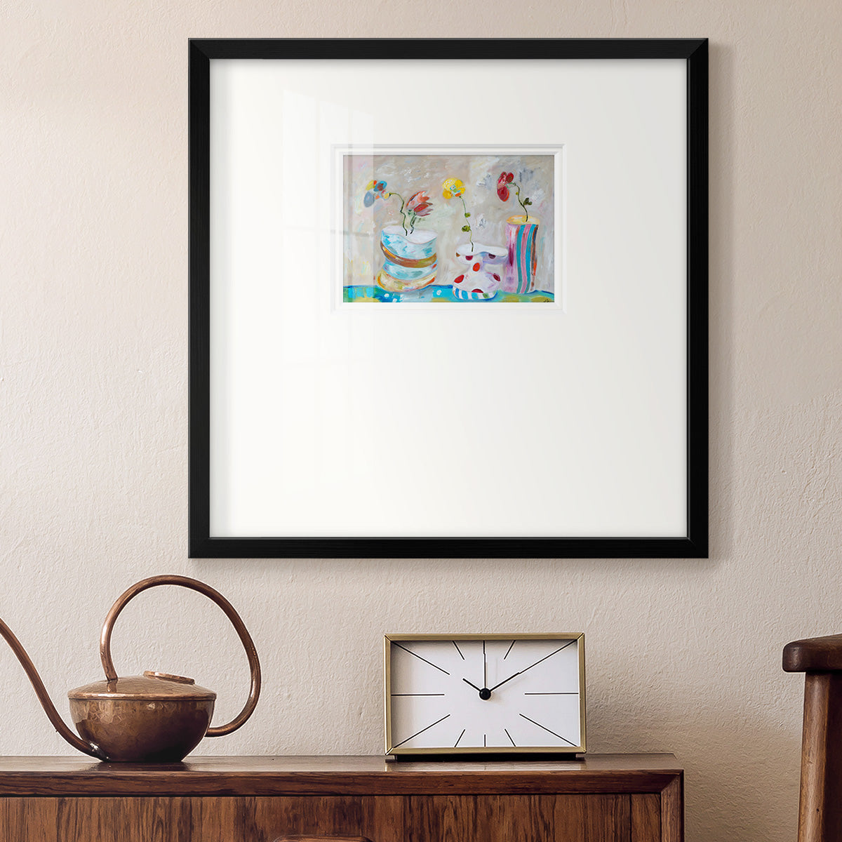 Play Time- Premium Framed Print Double Matboard