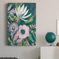 Purple Jungle Garden II Premium Gallery Wrapped Canvas - Ready to Hang