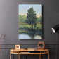 Tree by the Riverbank I - Canvas Art Print