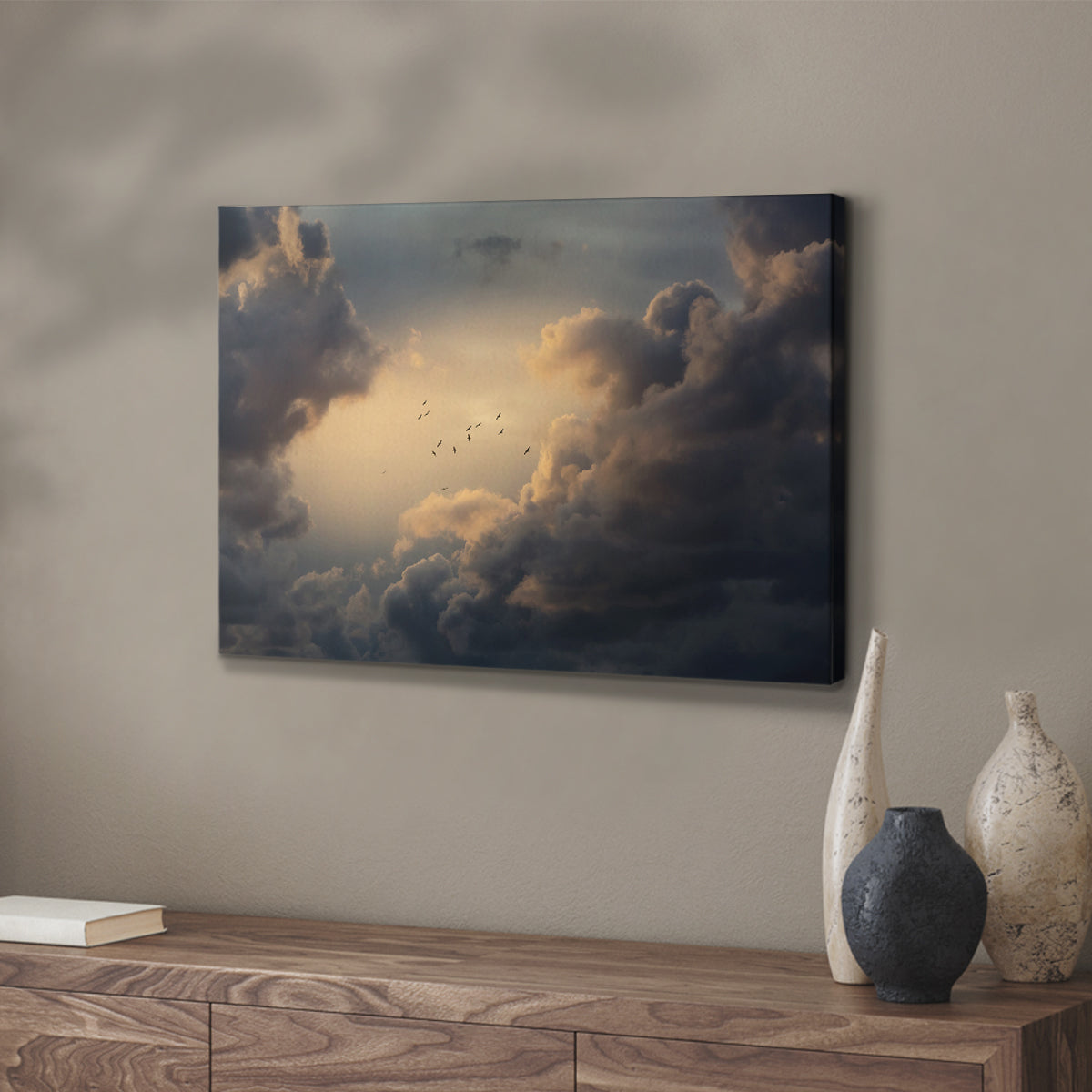 Soaring High Above - Canvas Art Print