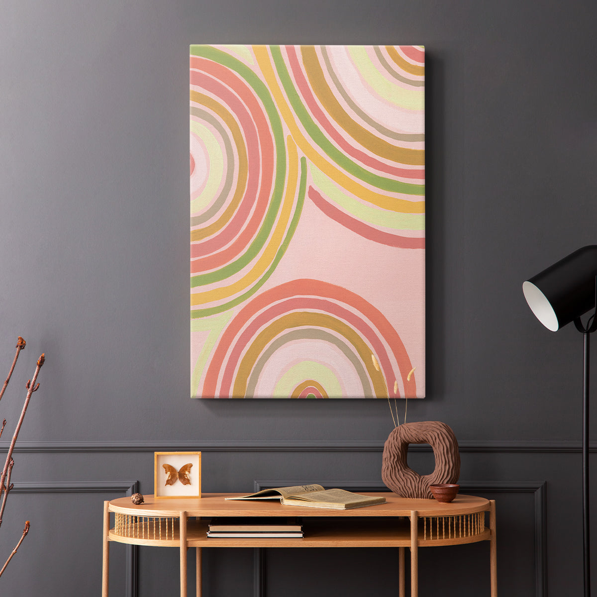 Abstract Rainbow I - Canvas Art Print