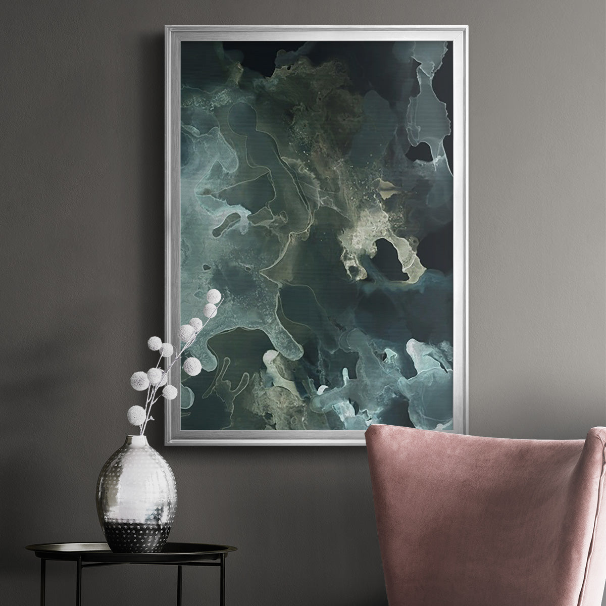 Gilded Spector I - Modern Framed Canvas Print