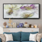 Frozen Floral IV - Floater Framed Canvas Print