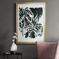 Ink Jungle II - Modern Framed Canvas Print