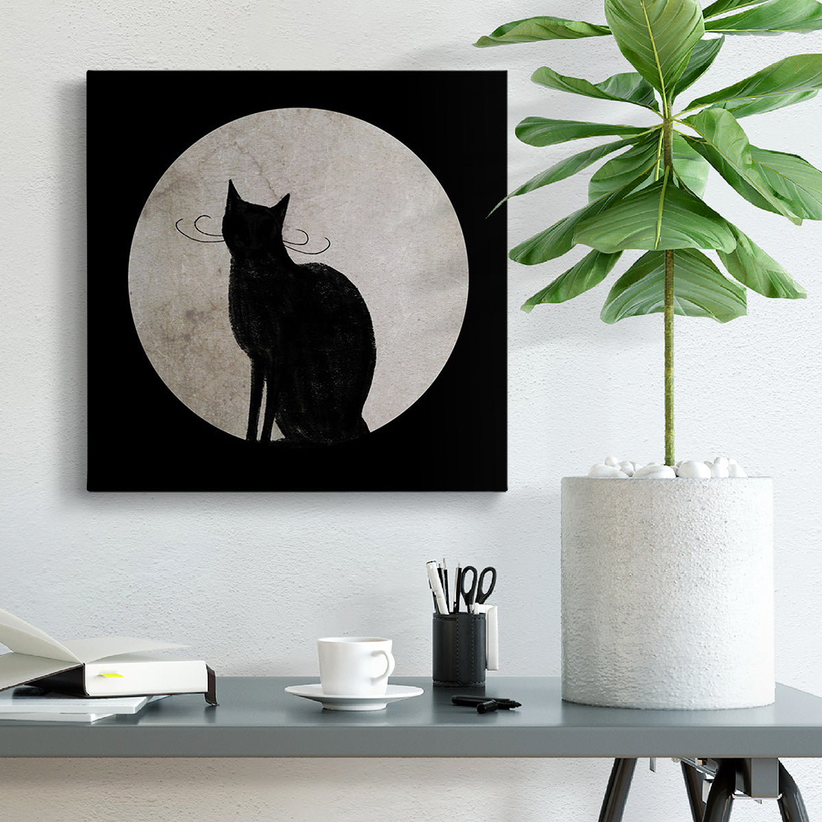 Mystic Moon I-Premium Gallery Wrapped Canvas - Ready to Hang