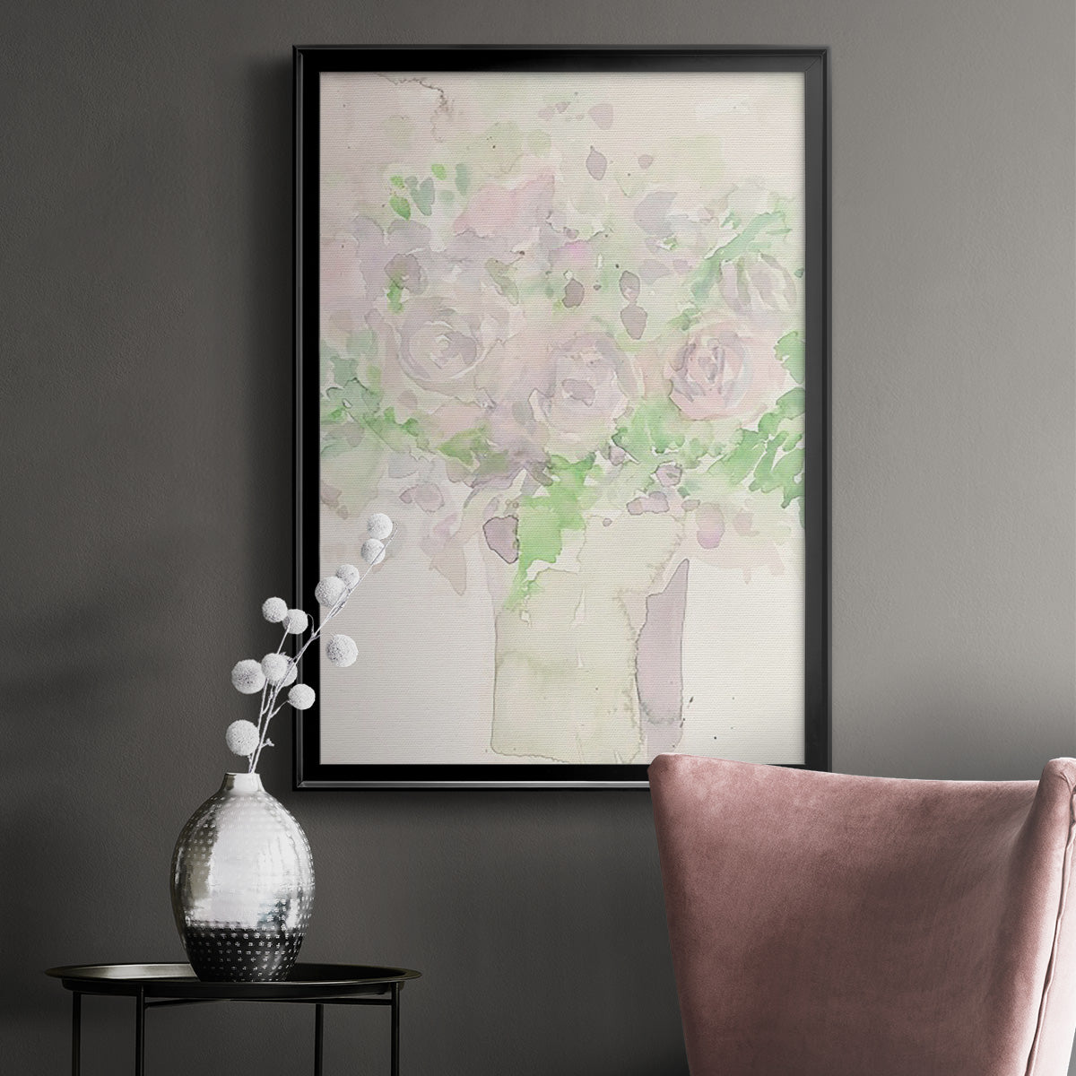 Natural Radiance II - Modern Framed Canvas Print