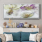Frozen Floral IV - Floater Framed Canvas Print