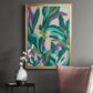 Jungle Wave II - Modern Framed Canvas Print