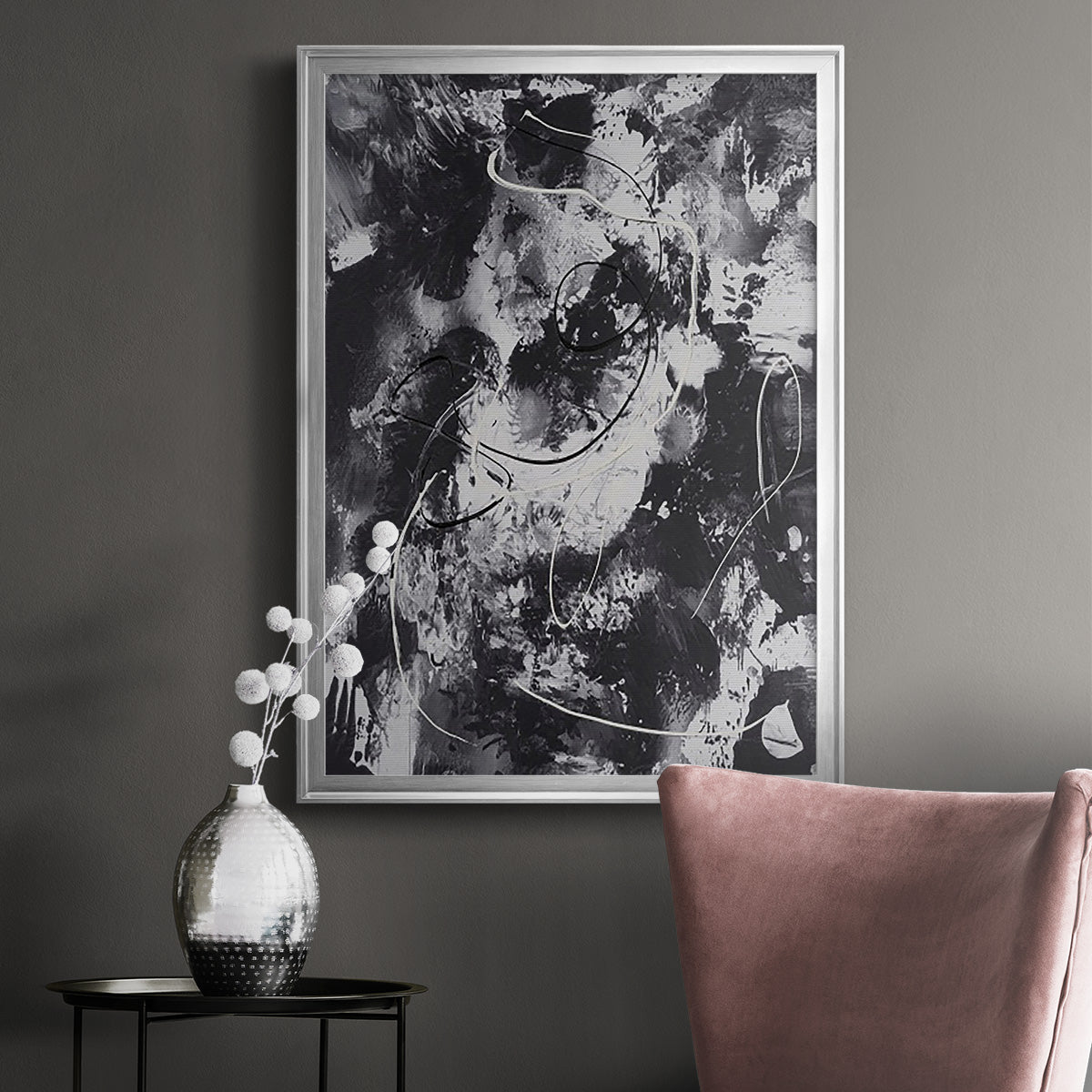 Radical Mix I - Modern Framed Canvas Print