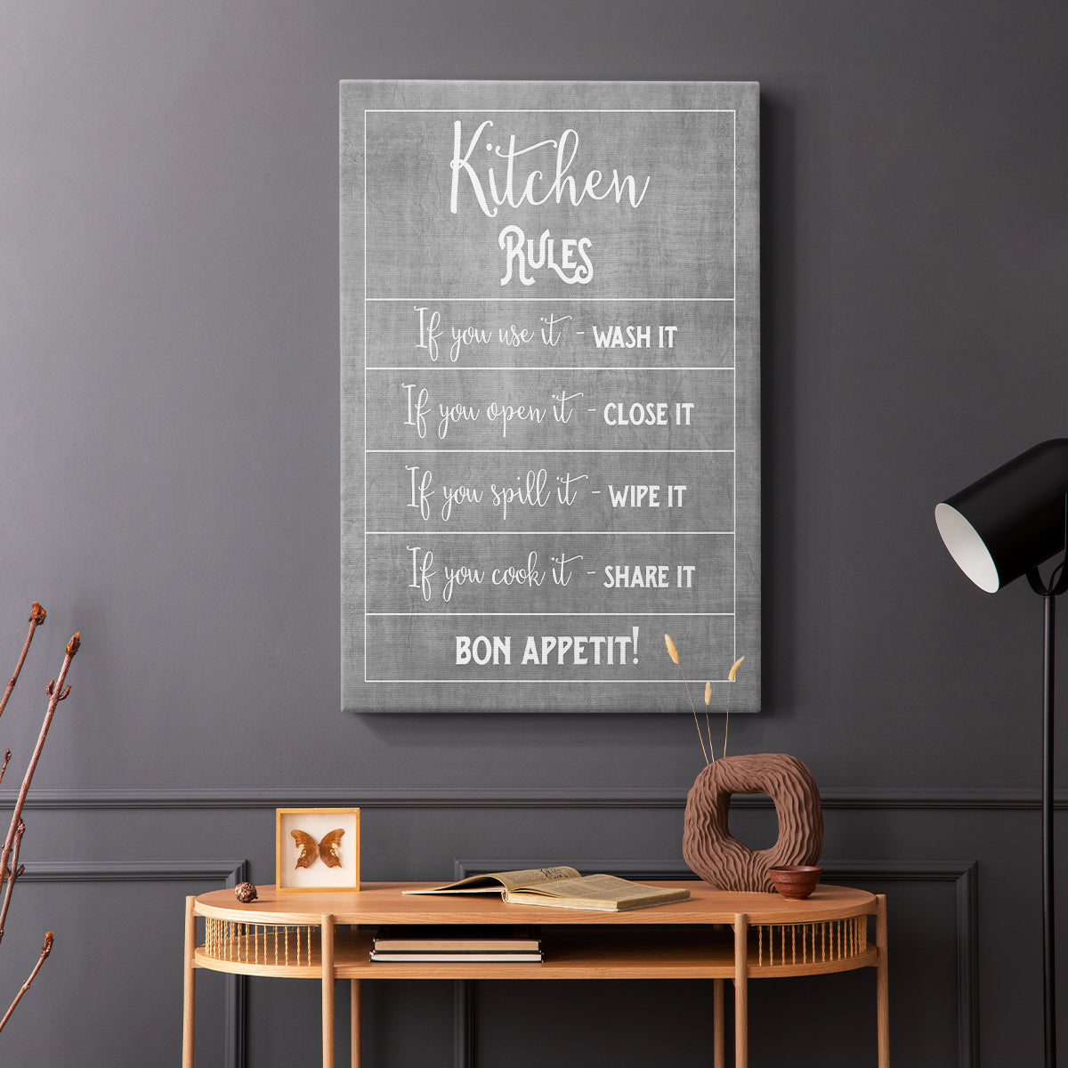 Bon Appetit - Canvas Art Print