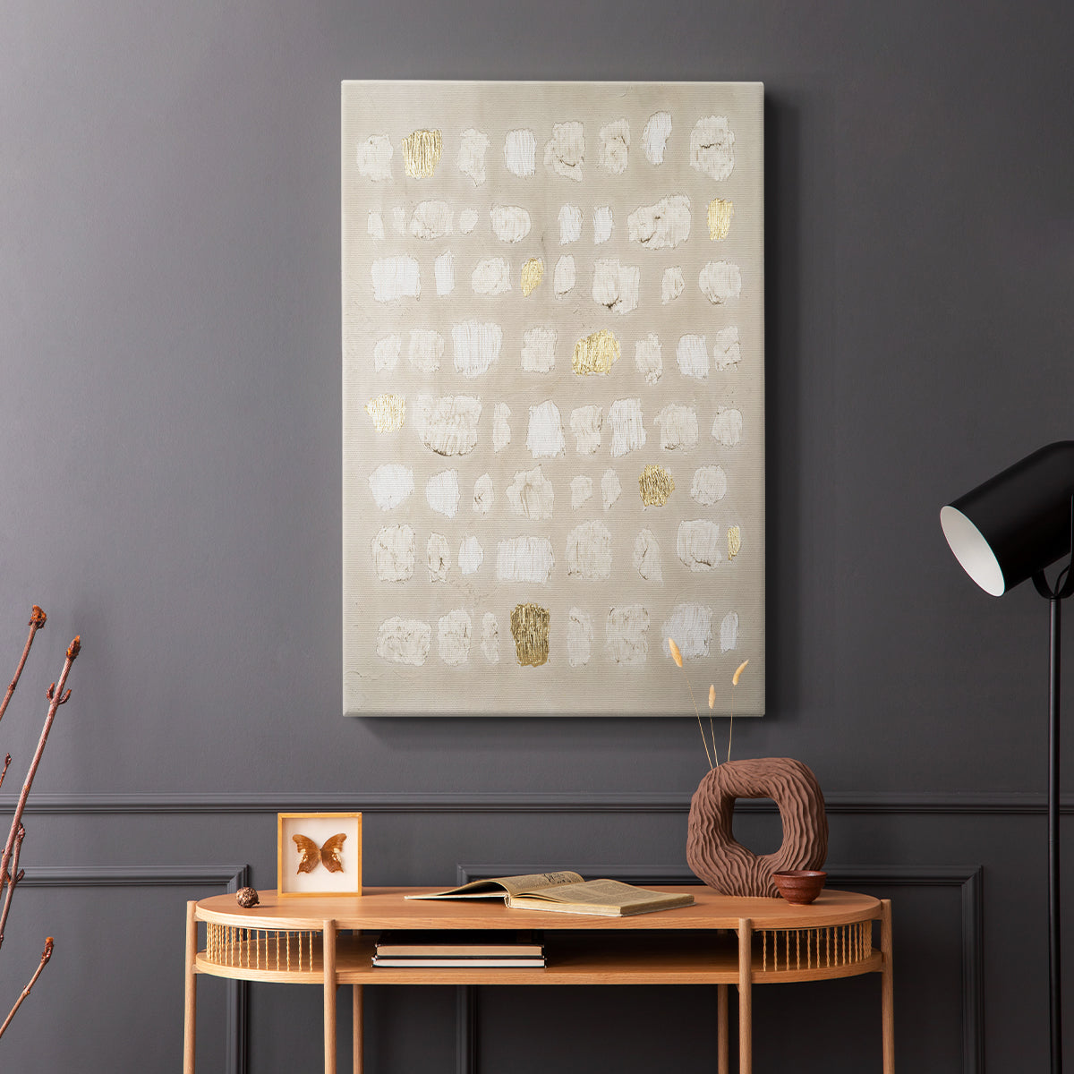 Embellished Cobblestone I - Canvas Art Print