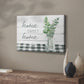 Eucalyptus Home Sweet Home - Canvas Art Print