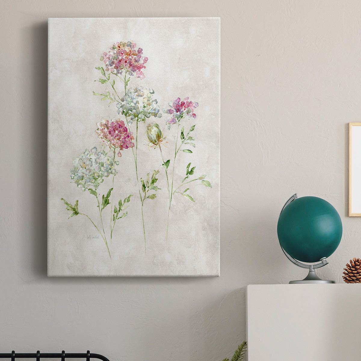 Soft Lace II Premium Gallery Wrapped Canvas - Ready to Hang