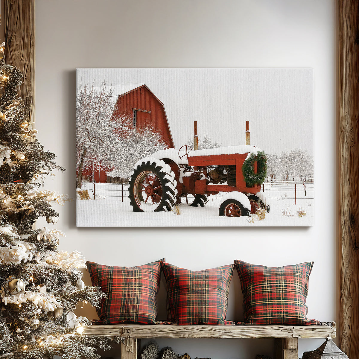 Snowwhite Night Carol - Canvas Art Print