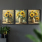 Floral Study Series CLXXI - Restickable Framed Art Set