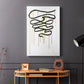 Weeping Ribbon I - Canvas Art Print