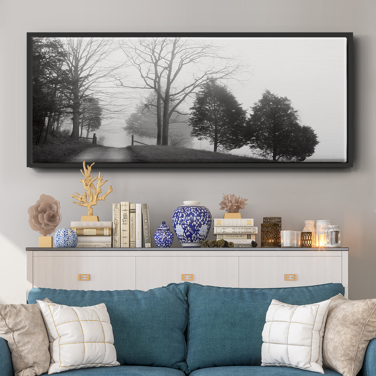 Tennessee Morning - Floater Framed Canvas Print