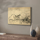 Hatched Horizon II - Canvas Art Print