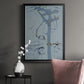 Wires VI - Modern Framed Canvas Print