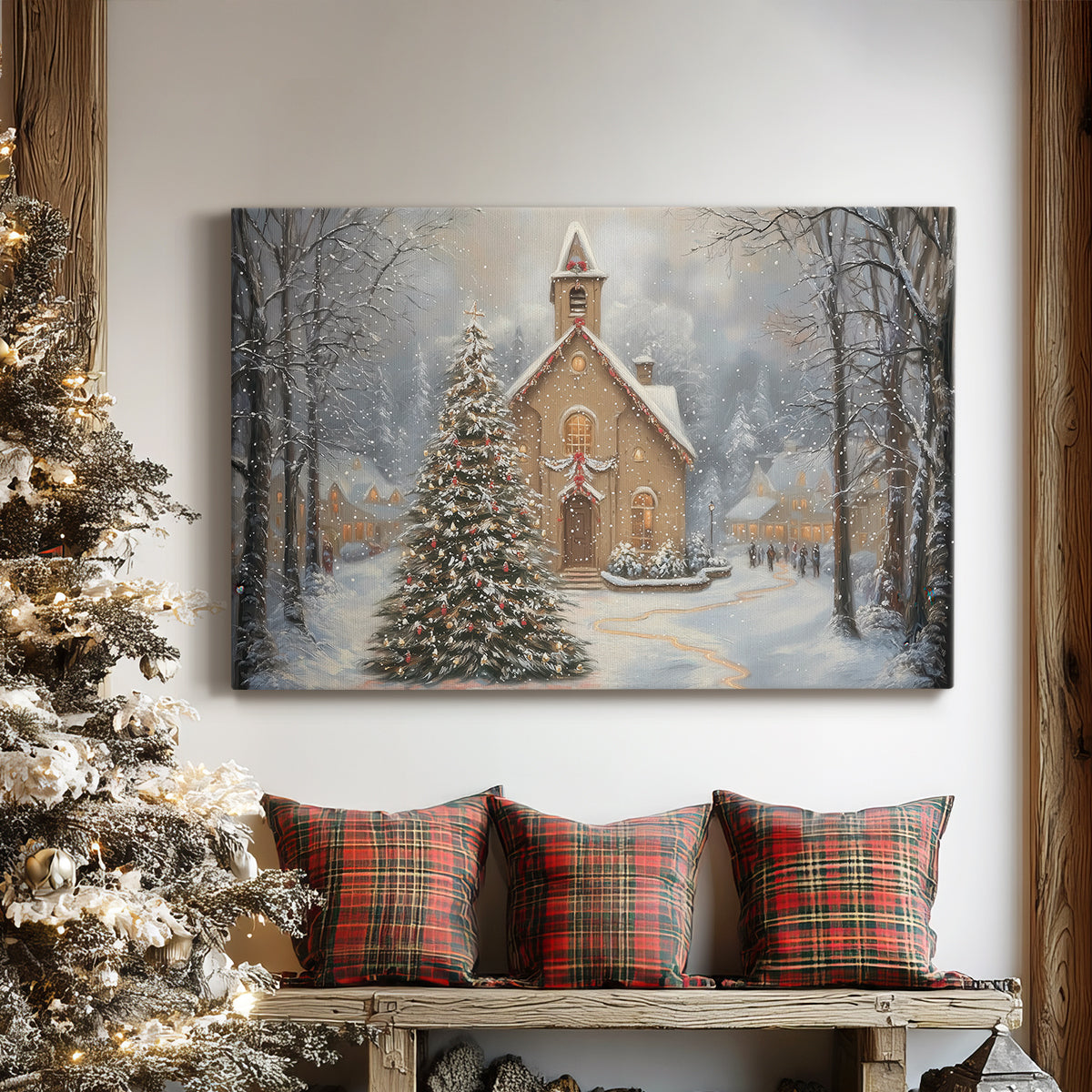 Quiet Skies Whisper - Canvas Art Print