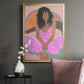 Curly Lady IV - Modern Framed Canvas Print