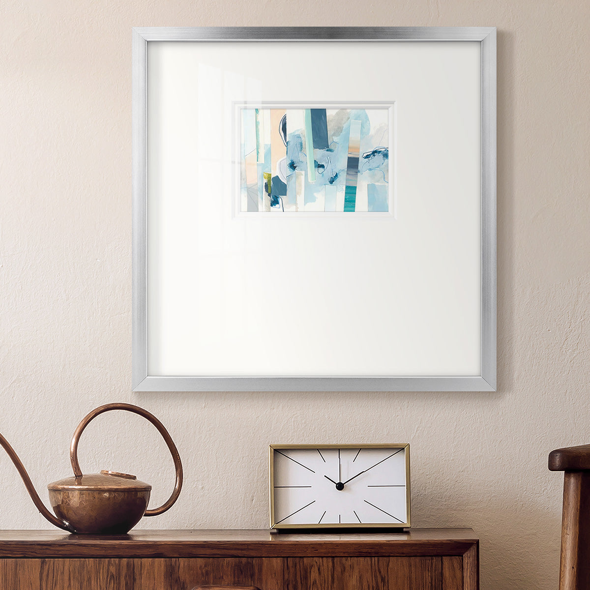 Liquid Strata II Premium Framed Print Double Matboard