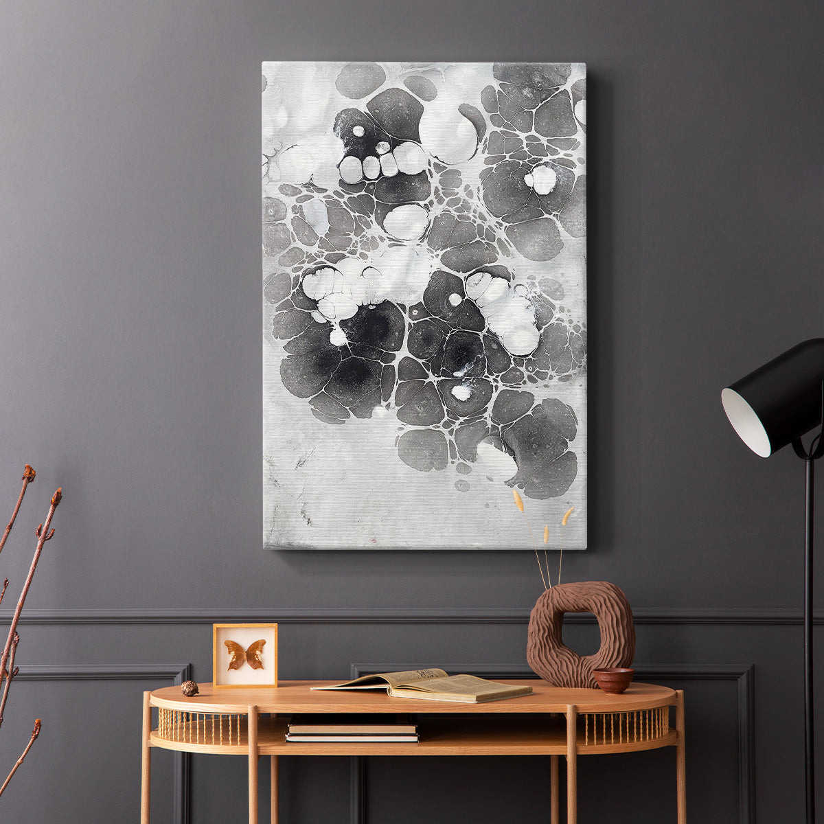 Marbling XIII - Canvas Art Print