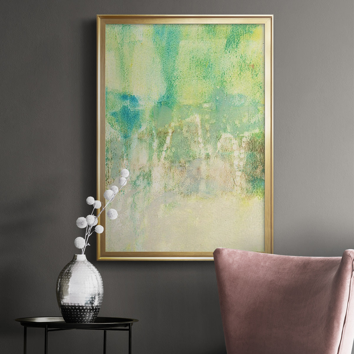 Serus II - Modern Framed Canvas Print
