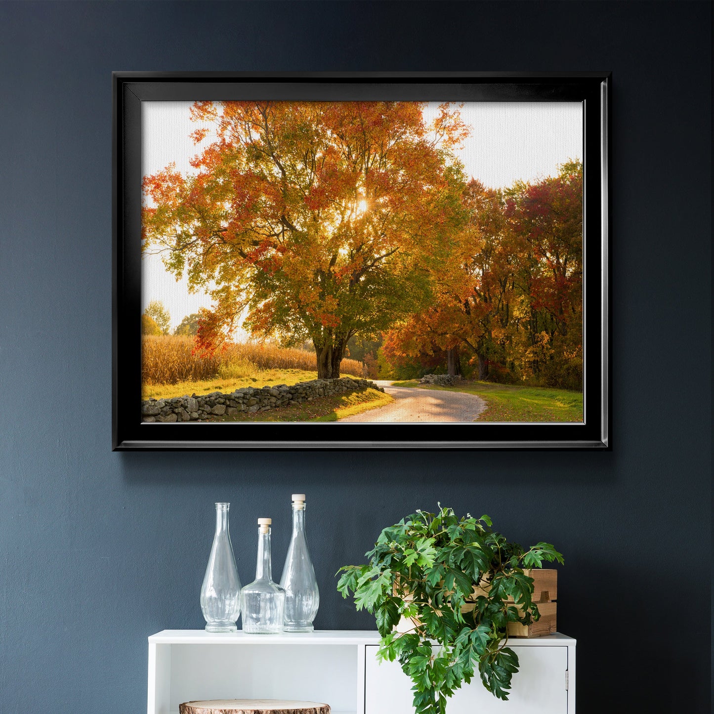 Maple Tree Drive Premium Classic Framed Canvas - Ready to Hang