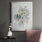 Spring Meadow Arrangement II - Modern Framed Canvas Print