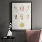 Pastel Knorr Shells I - Modern Framed Canvas Print