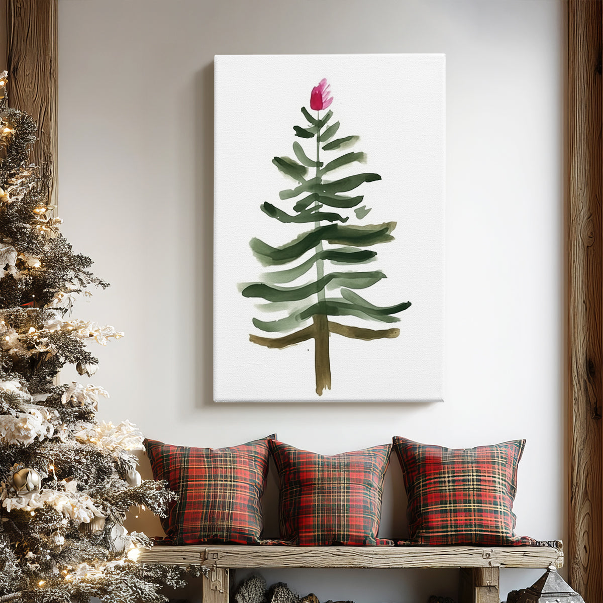 Dusk of Snowwhite Fir - Canvas Art Print