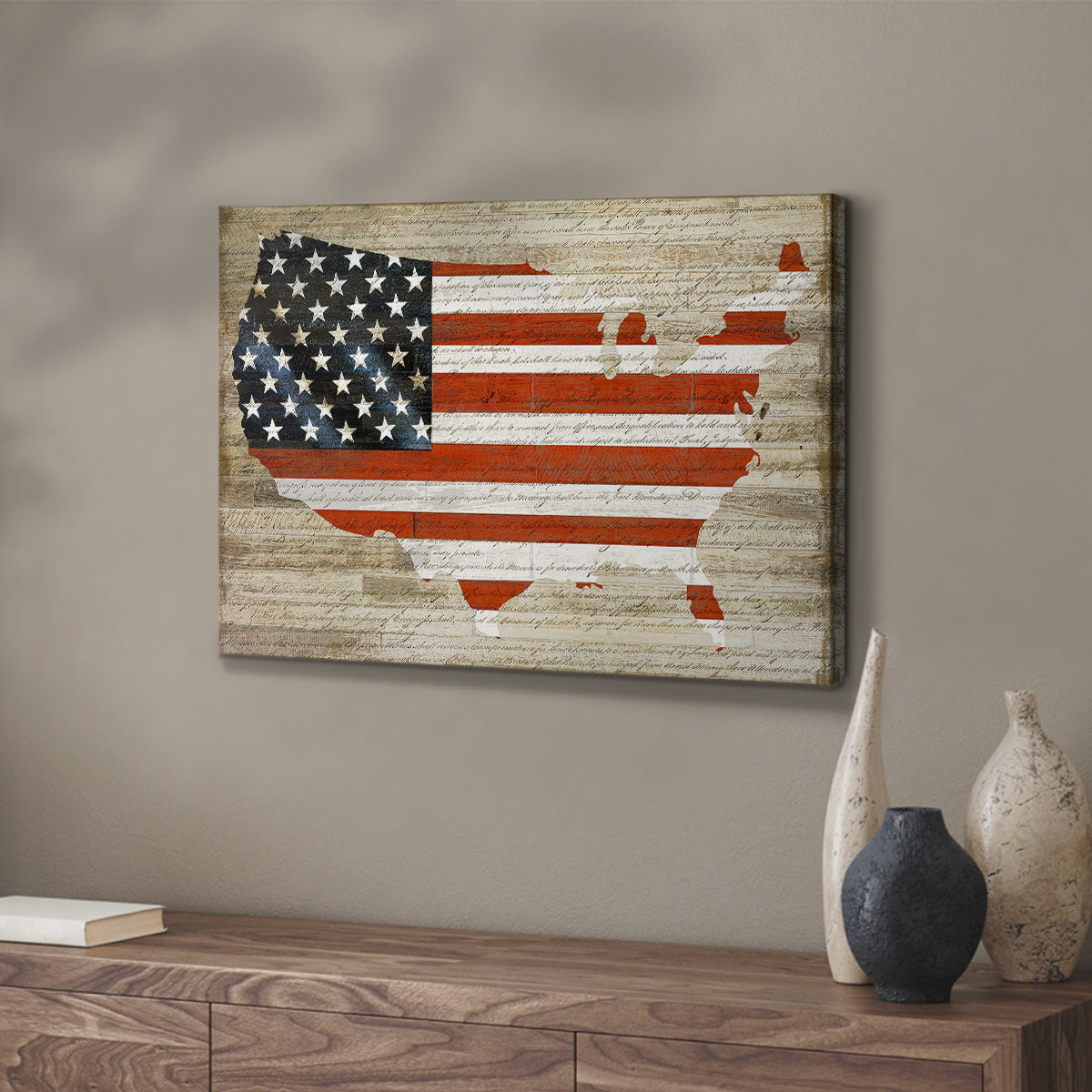 American Flag - Canvas Art Print