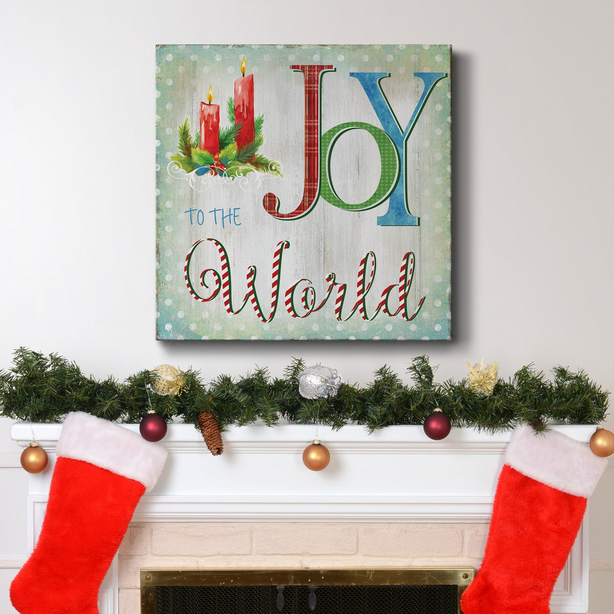 Candle Joy-Premium Gallery Wrapped Canvas - Ready to Hang