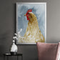 Chicken Portrait I - Modern Framed Canvas Print