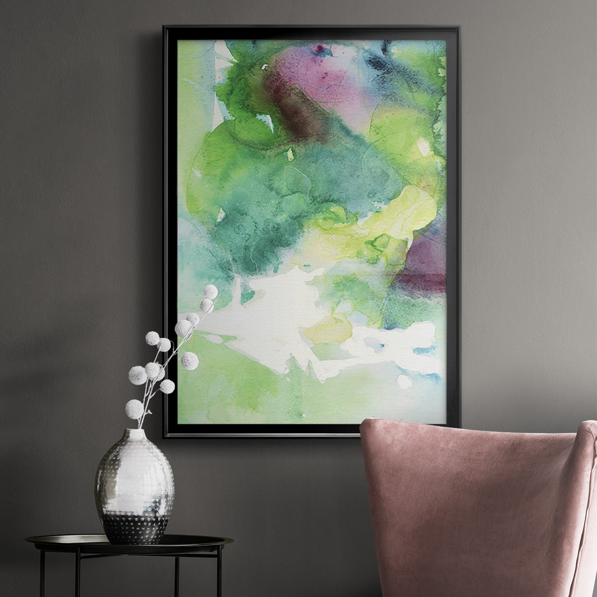 Rising Above IV - Modern Framed Canvas Print