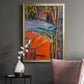 Cadmium Winter Solstice IV - Modern Framed Canvas Print