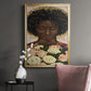 Meditation I - Modern Framed Canvas Print