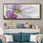 Frozen Floral I - Floater Framed Canvas Print