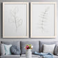 Botanical Gesture III - Premium Framed Canvas 2 Piece Set - Ready to Hang