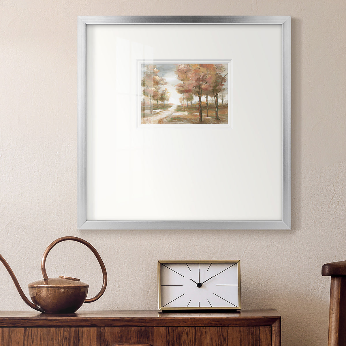 Pastel Park Premium Framed Print Double Matboard