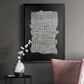 Bits & Bytes I - Modern Framed Canvas Print