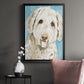 Labradoodle I - Modern Framed Canvas Print