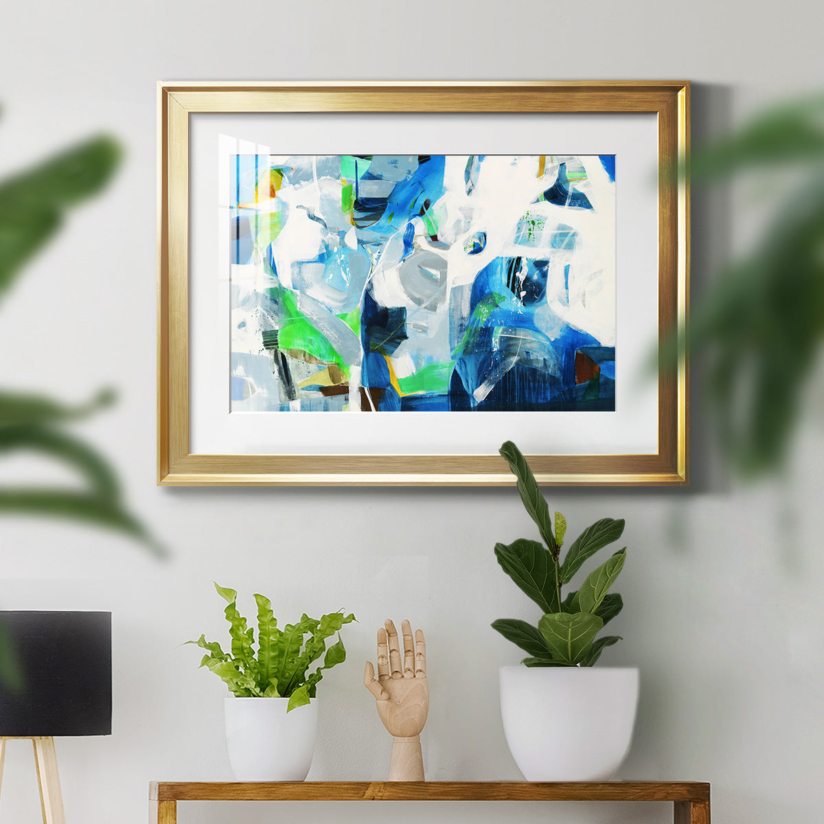 Down the Rapids Premium Framed Print - Ready to Hang