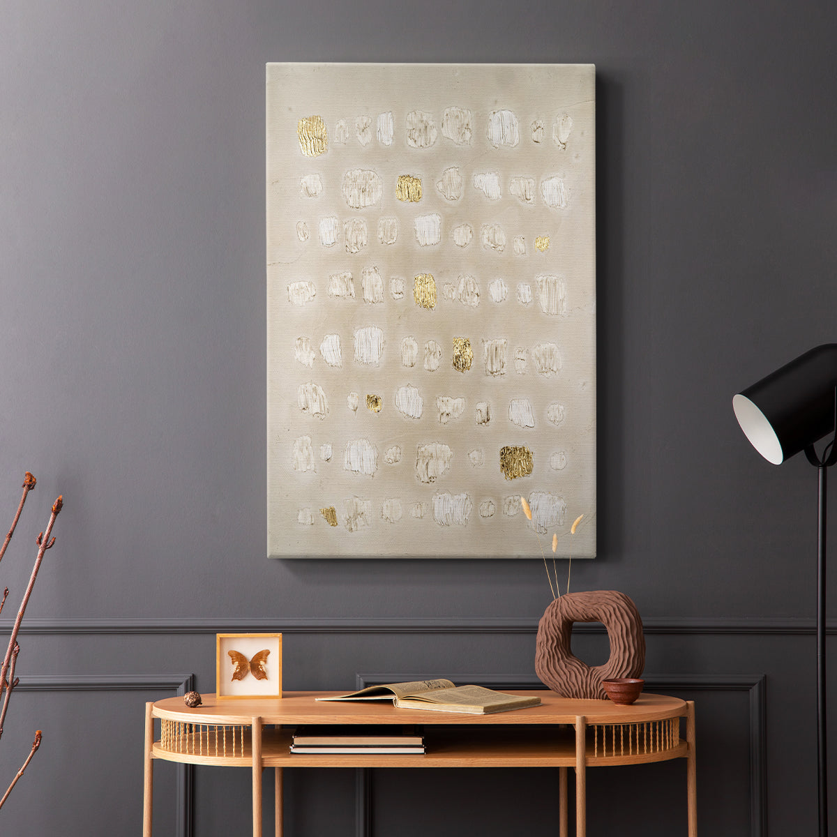 Embellished Cobblestone II - Canvas Art Print