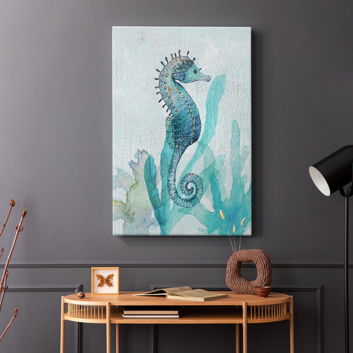Seahorse I - Canvas Art Print