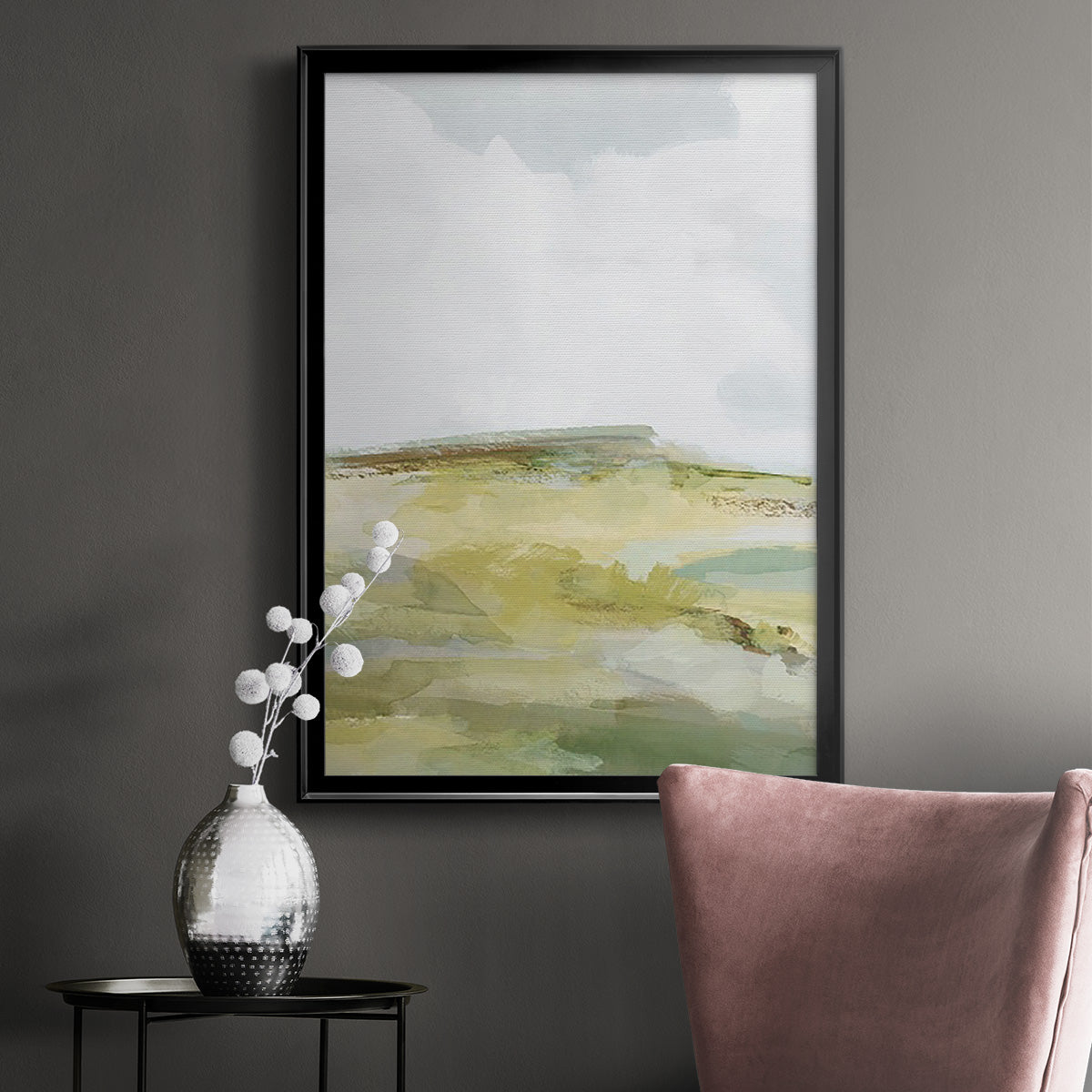 Inlet Impression I - Modern Framed Canvas Print