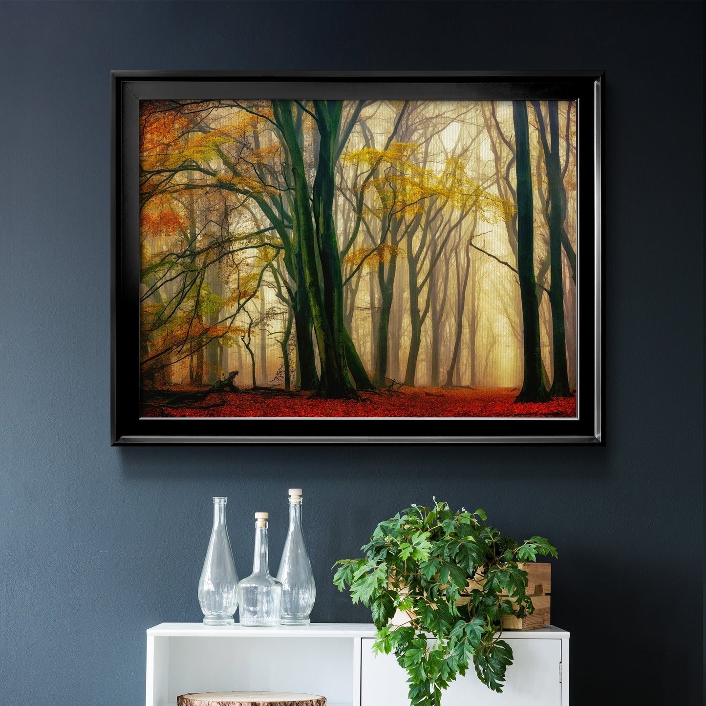 In Love with Fall Premium Classic Framed Canvas - Ready to Hang