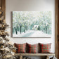 Eve of Snowwhite Midwinter - Canvas Art Print