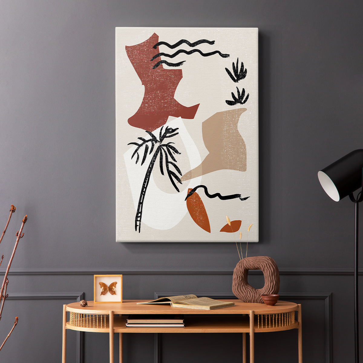 Soft Palms II - Canvas Art Print